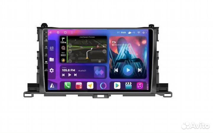 Магнитола андроид Toyota Highlander 3 FarCar 4/64