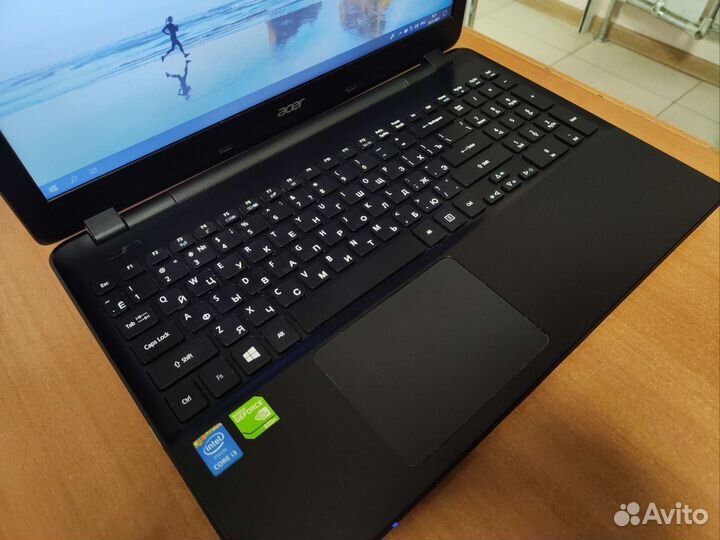 Ноутбук игровой Acer / ssd / geforce / i3