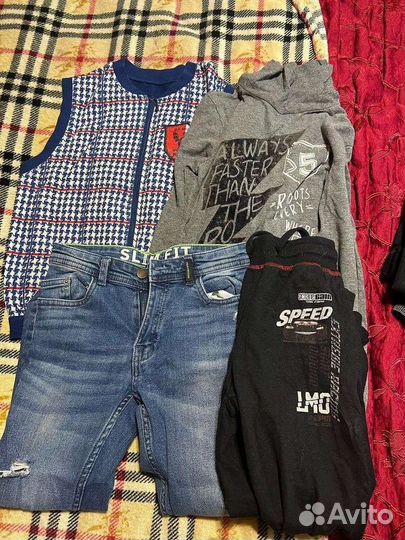 Вещи пакетом на мальчика школьные