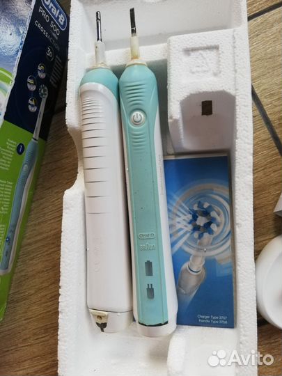 Электрическая зубная щетка oral b бу