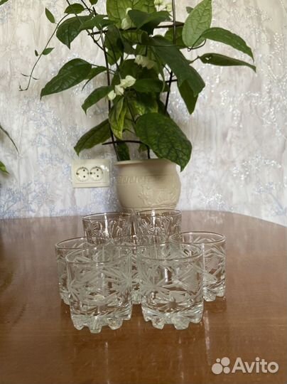 Стопки хрустальные СССР