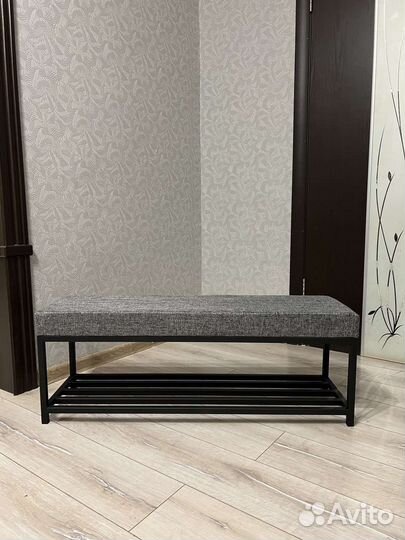 Банкетка в прихожую лофт