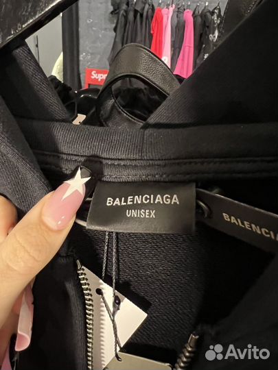 Зип худи balenciaga oversize Шоурум