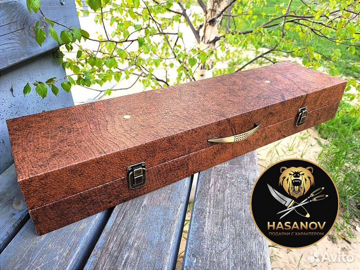 Подарочный шашлычный набор кизляр