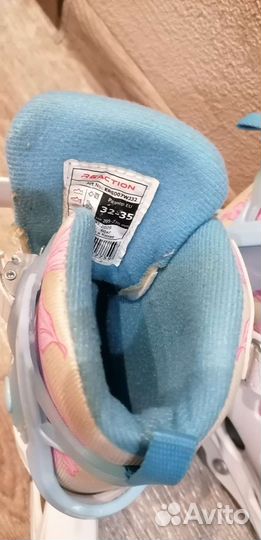 Роликовые коньки детские раздвижные