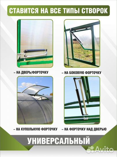 Автоматический проветриватель для теплиц