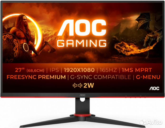 Новые игровые мониторы AOC Gaming 27