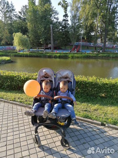 Прогулочная коляска для двойни valco baby snap duo