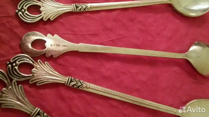 Наборы чайных ложек мнц СССР 6+6 шт