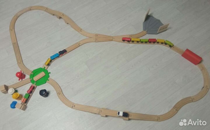 Деревянная железная дорога IKEA