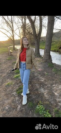 Куртка теплая с мехом Италия