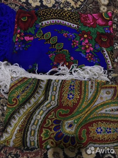 Старинные платки,два за 8 тыс