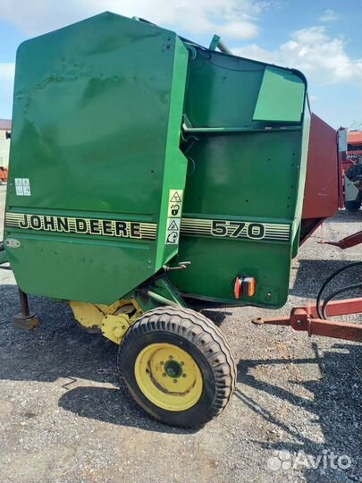Пресс-подборщик John Deere 570, 1995
