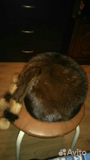 Продаю норковую зимнюю шапку