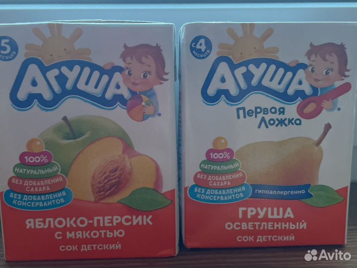 Фруктовые пюре