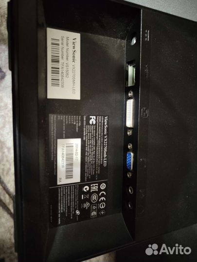 Монитор viewsonic 27