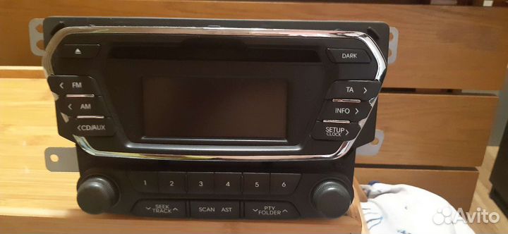 Штатная магнитола на kia rio 3 bluetooth