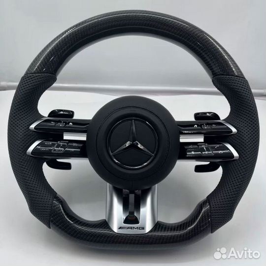 Руль Mercedes AMG w213 w222 карбон Mercedes-Benz