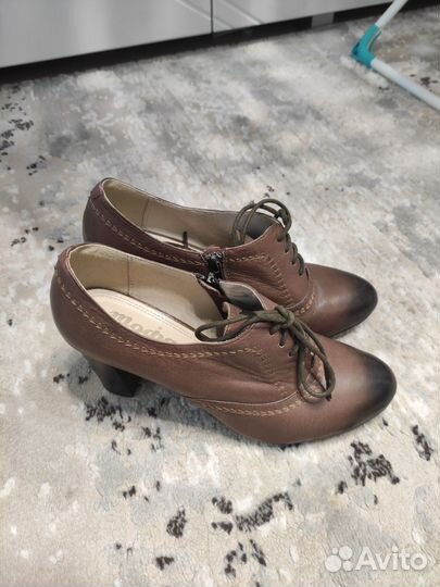 Ботильоны натуральная кожа 38