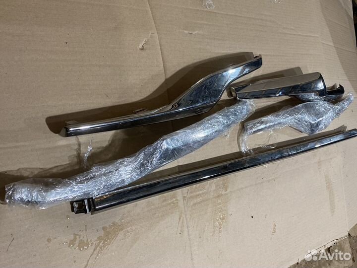 Toyota Prado 150 накладка передней юбки