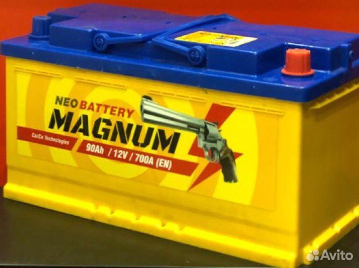 Аккумулятор Magnum 90 ah (прям.пол)
