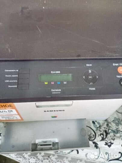 Мфу лазерный цветной разбор samsung clx-3305