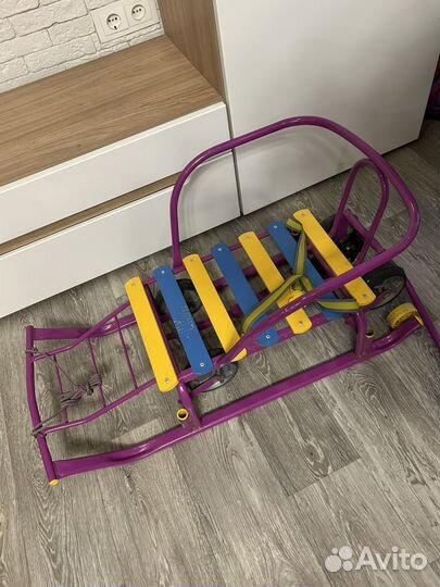 Санки на колёсах Ника