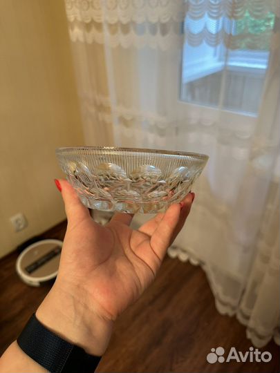 Вазы салатники хрустальные