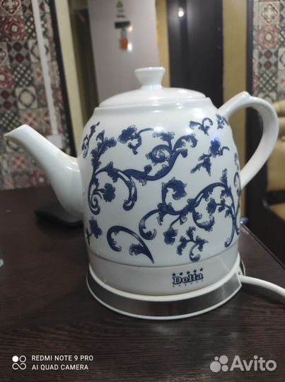 Чайник электрический керамический