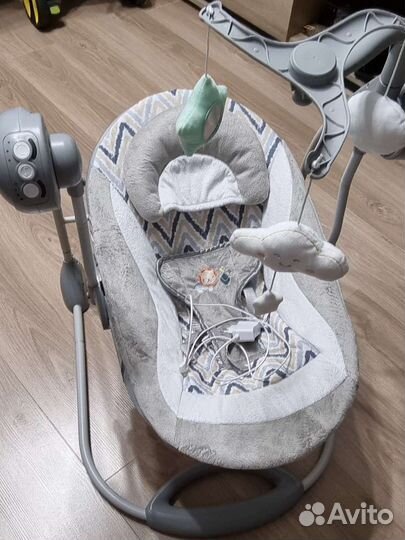 Детские качели элетрические