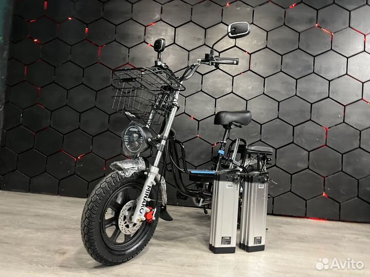 Новый электровелосипед (колхозник) Minako Monster