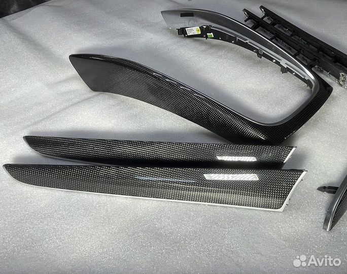 Декоративные планки Карбон audi Q5.8R