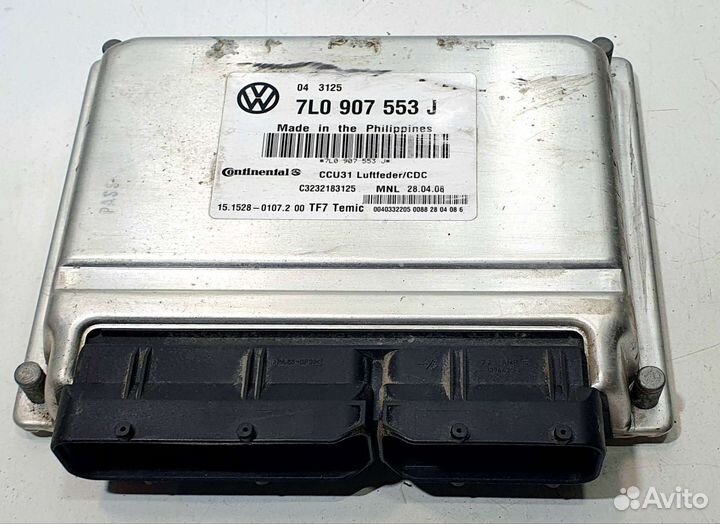 Блок управления пневмоподвеской VW Touareg GP