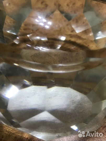 Пепельница СССР, оптическое стекло