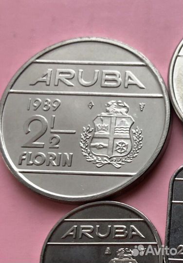 Аруба набор монет