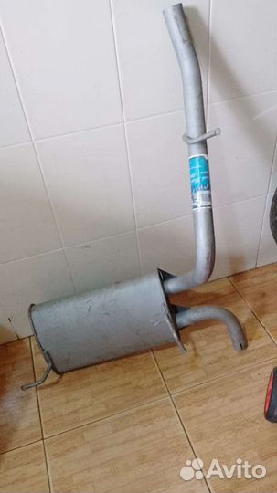 Глушитель новый на daewoo matiz