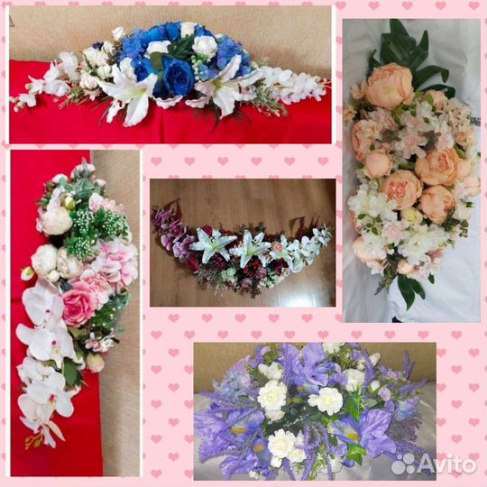 Предметы интерьера или украшения на свадьбу