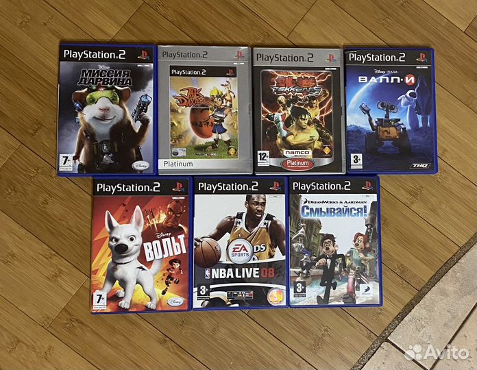 Игровые диски на ps2