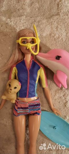 Кукла Барби и Бонус Дельфины с волшебного острова