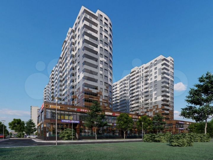 2-к. квартира, 63 м², 12/17 эт.