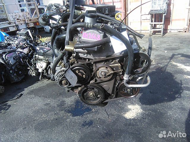 Двигатель на toyota duet M111A K3-VE
