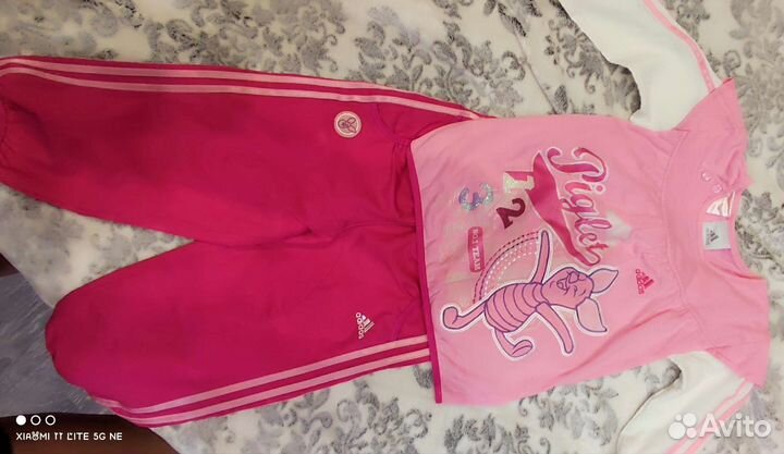 Детский спортивный костюм на девочку 2лет adidas