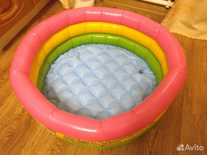 Детский надувной бассейн intex