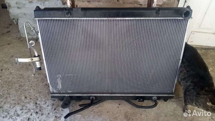 Радиатор охлаждения двс Nissan fuga infiniti m35