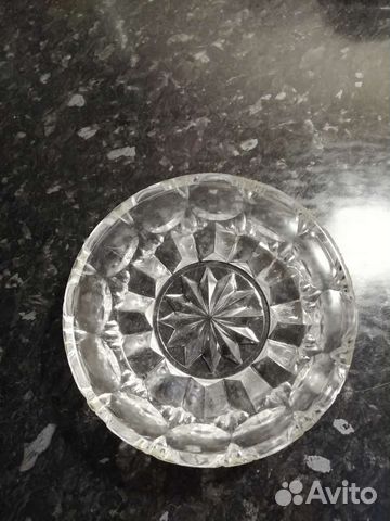 Ваза хрустальная