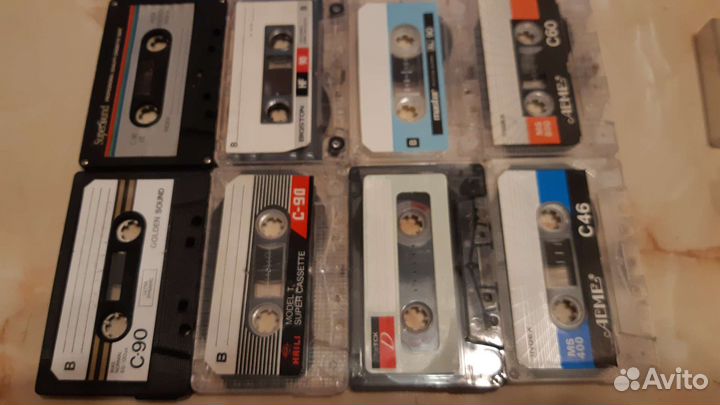 Аудиокассеты 8шт