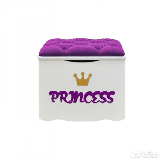 Ящик-пуфик для игрушек 