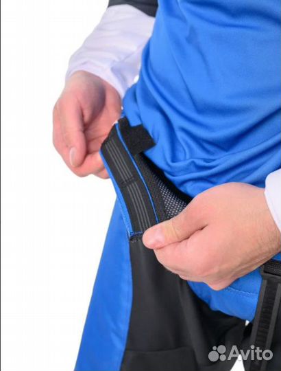 Мотоштаны Starks Phoenix (Синий/Черный, 38)