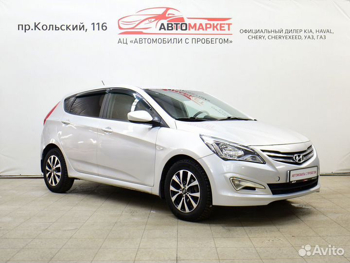 Hyundai Solaris 1.4 AT, 2016, 121 725 км