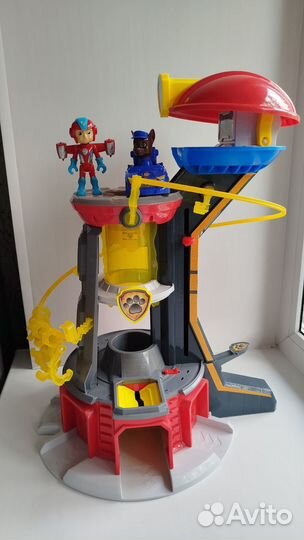 Щенячий патруль база с двумя персонажами